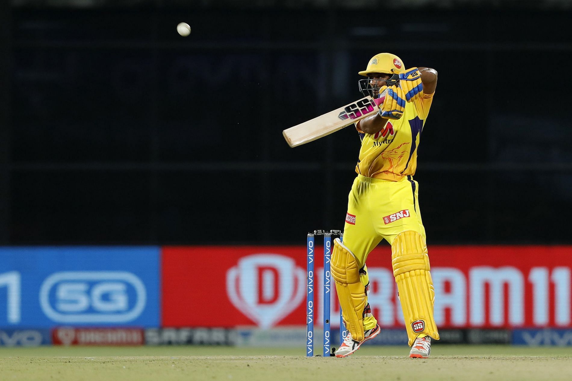 Ambati Rayudu scored two fifties for CSK during IPL 2021. Pic: IPLT20.COM