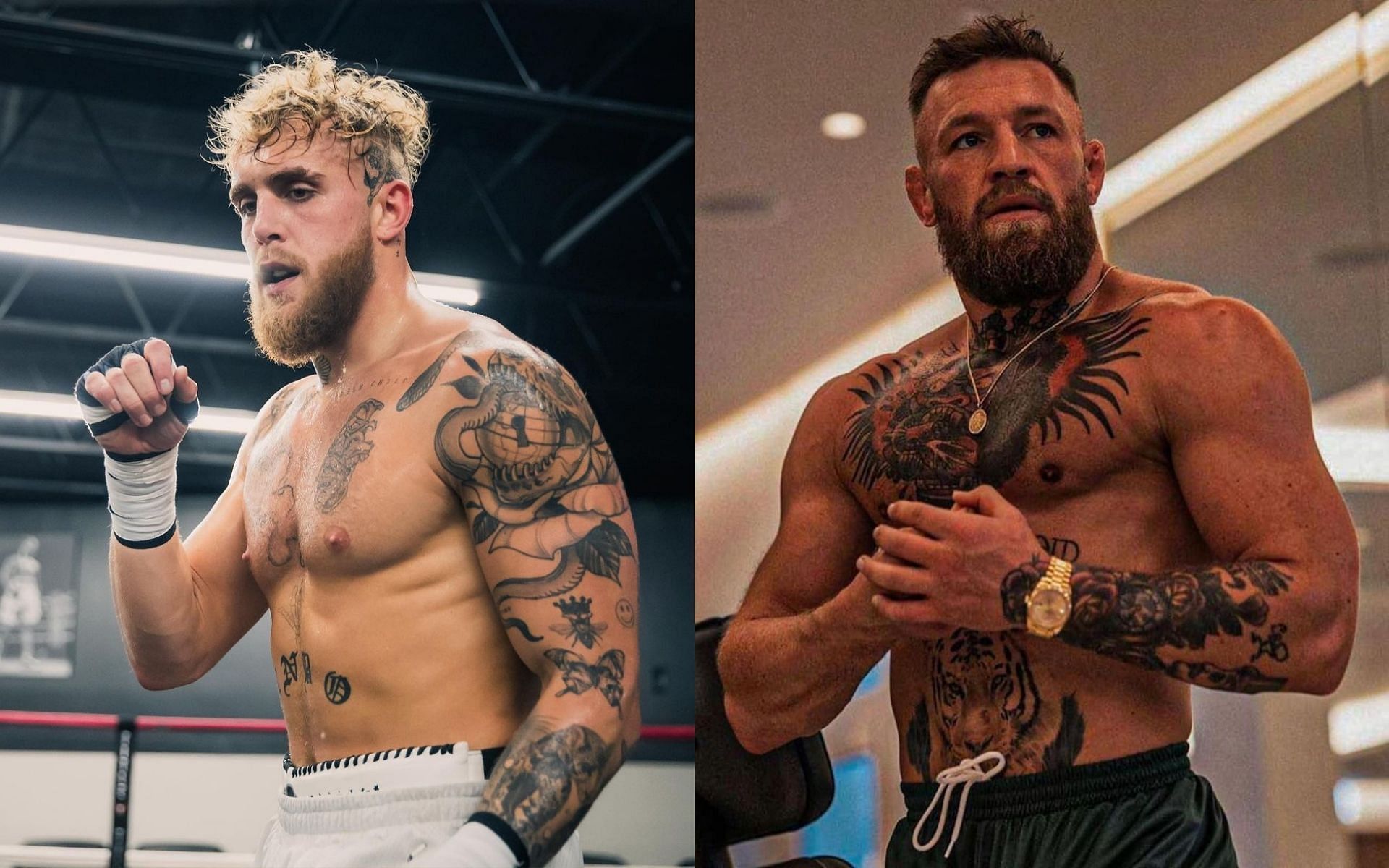 Jake Paul (left) and Conor McGregor (right) [Image Courtesy: @jakepaul and @thenotoriousmma on Instagram]