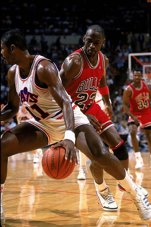 Michael Jordan was a sharp defender