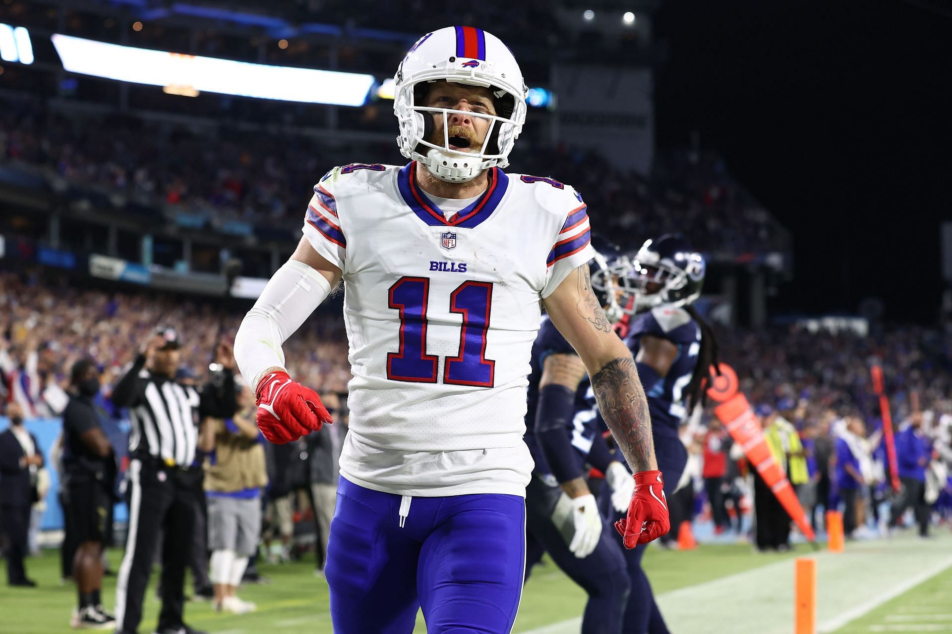 Buffalo Bills receiver Cole Beasley is the latest NFL player to test positive for COVID