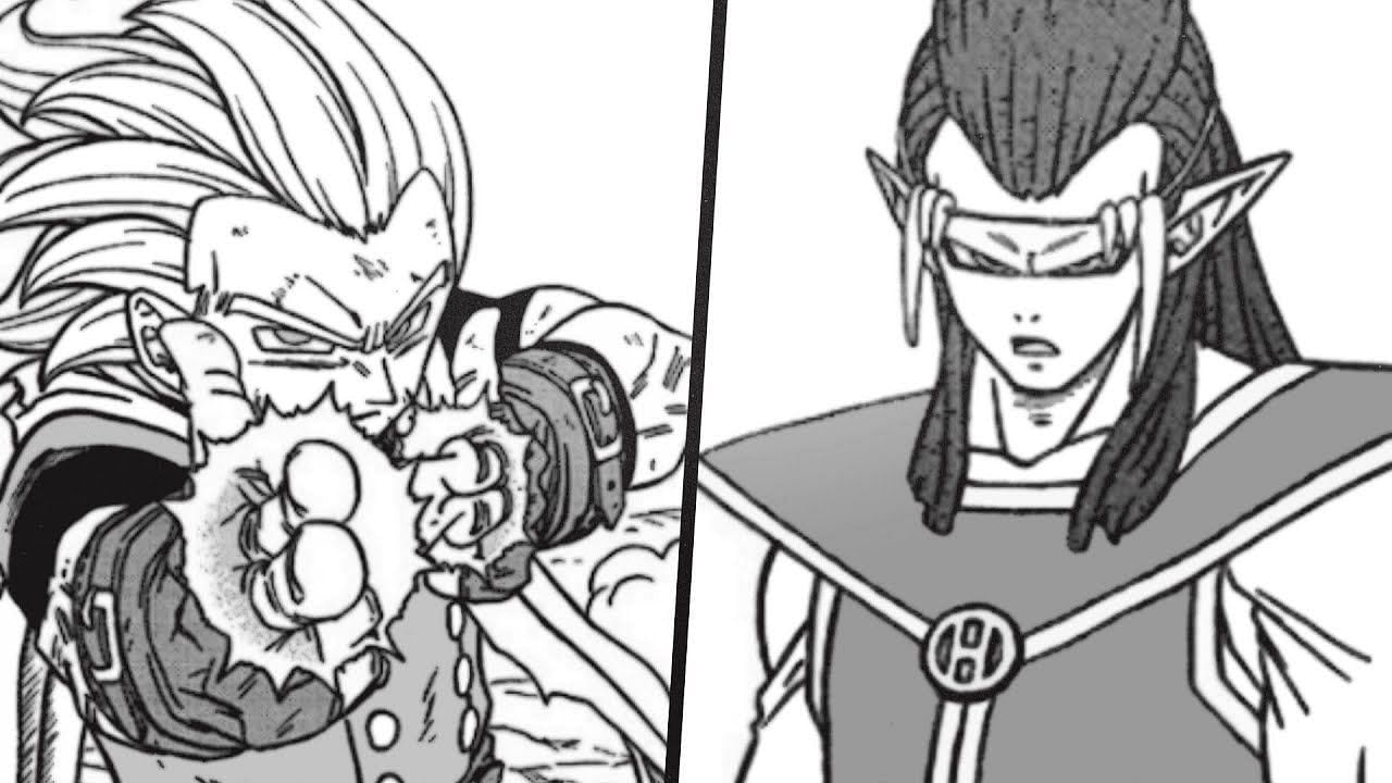 Gas and Granolah square off in Dragon Ball Super Chapter 79. (Image via Sportskeeda)