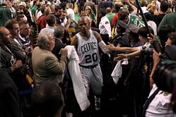 Listing Ray Allen's 3 best playoff games in terms of three-pointers made