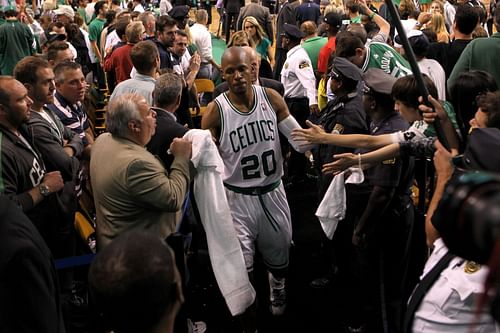 Ray Allen's catch and shoot game was elite