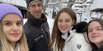 Novak Djokovic enjoys off-season break on the Kopaonik mountain ranges in Serbia