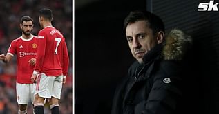 "They are a bunch of whinge-bags!" - Gary Neville criticises Manchester United for first-half performance against Newcastle