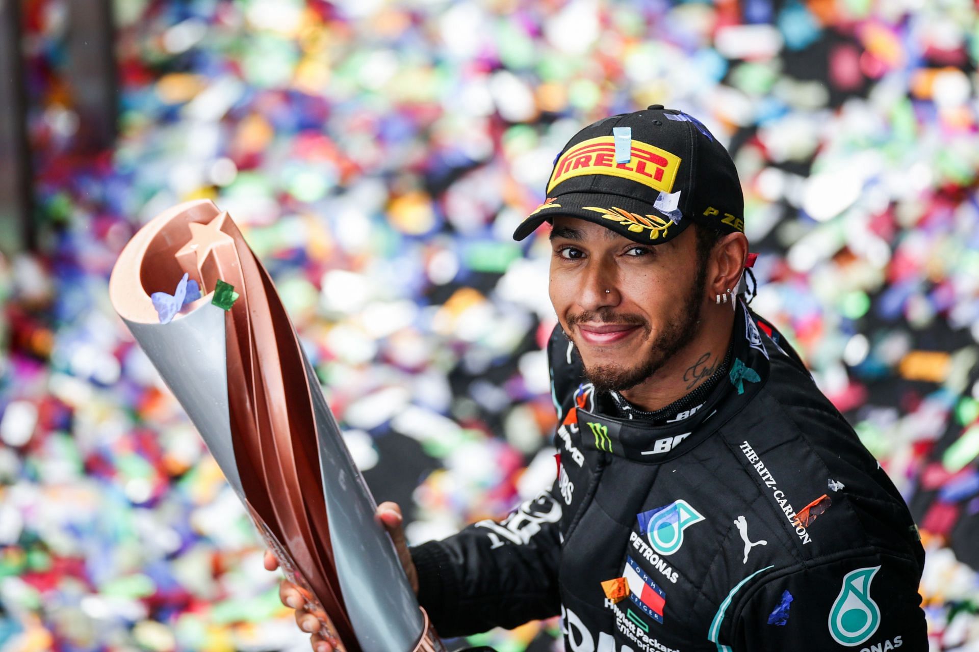 Lewis Hamilton wrapped up his record-equalling seventh F1 world title at the 2020 Turkish Grand Prix