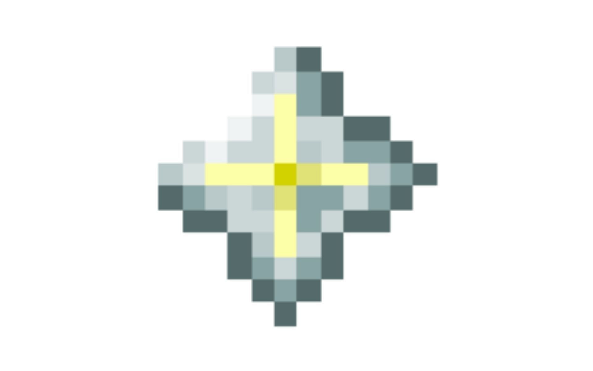 Nether star in Bedrock Edition (Image via Minecraft Bedrock Wiki)