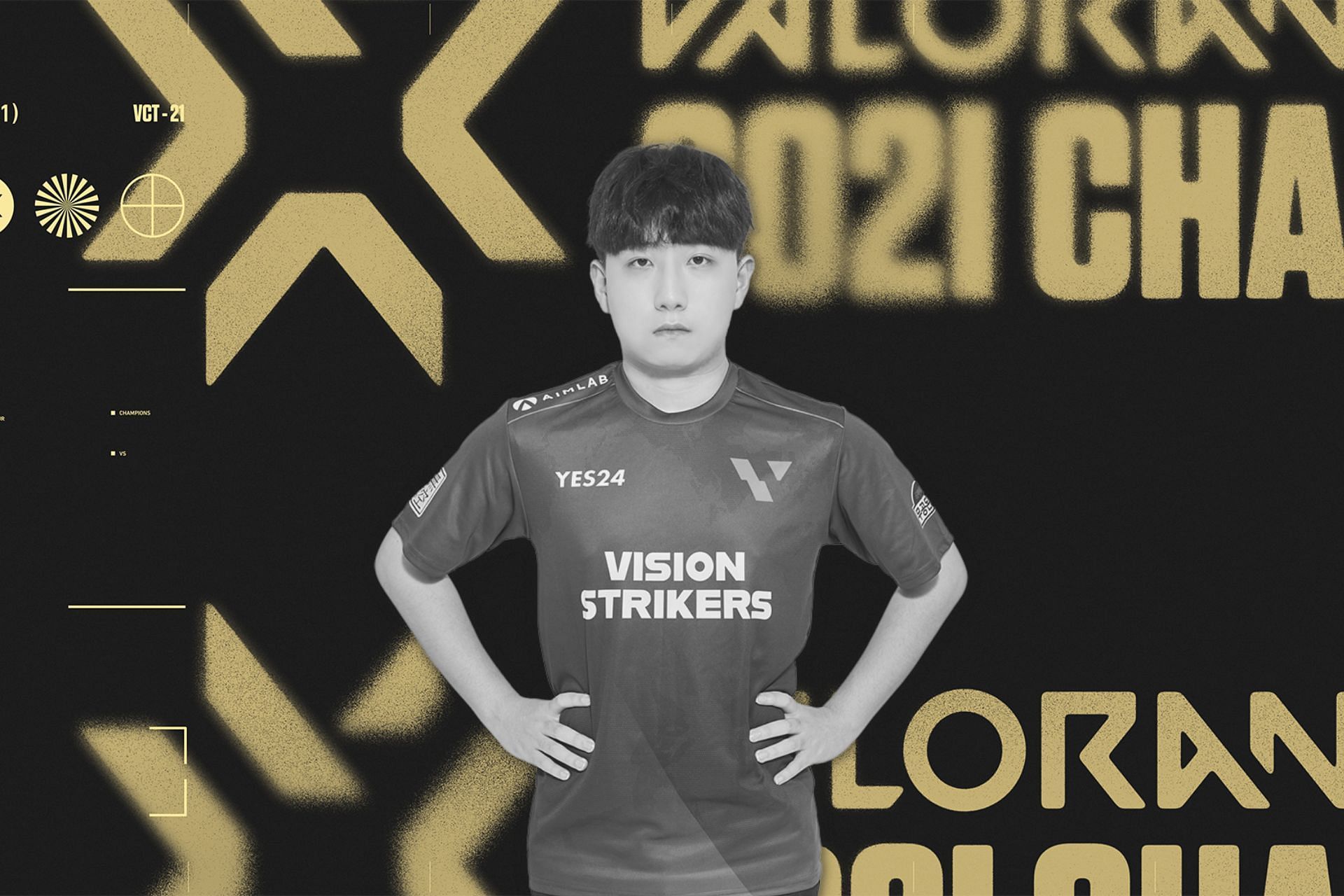 Vision Strikers BuZz comments on his team&#039;s performance after defeat to Fnatic in Valorant Champions 2021 (Image via Sportskeeda)