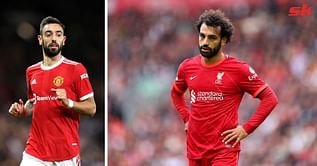 WATCH – Bruno Fernandes reacts hilariously to football fan who chose Mo Salah ahead of him in FPL