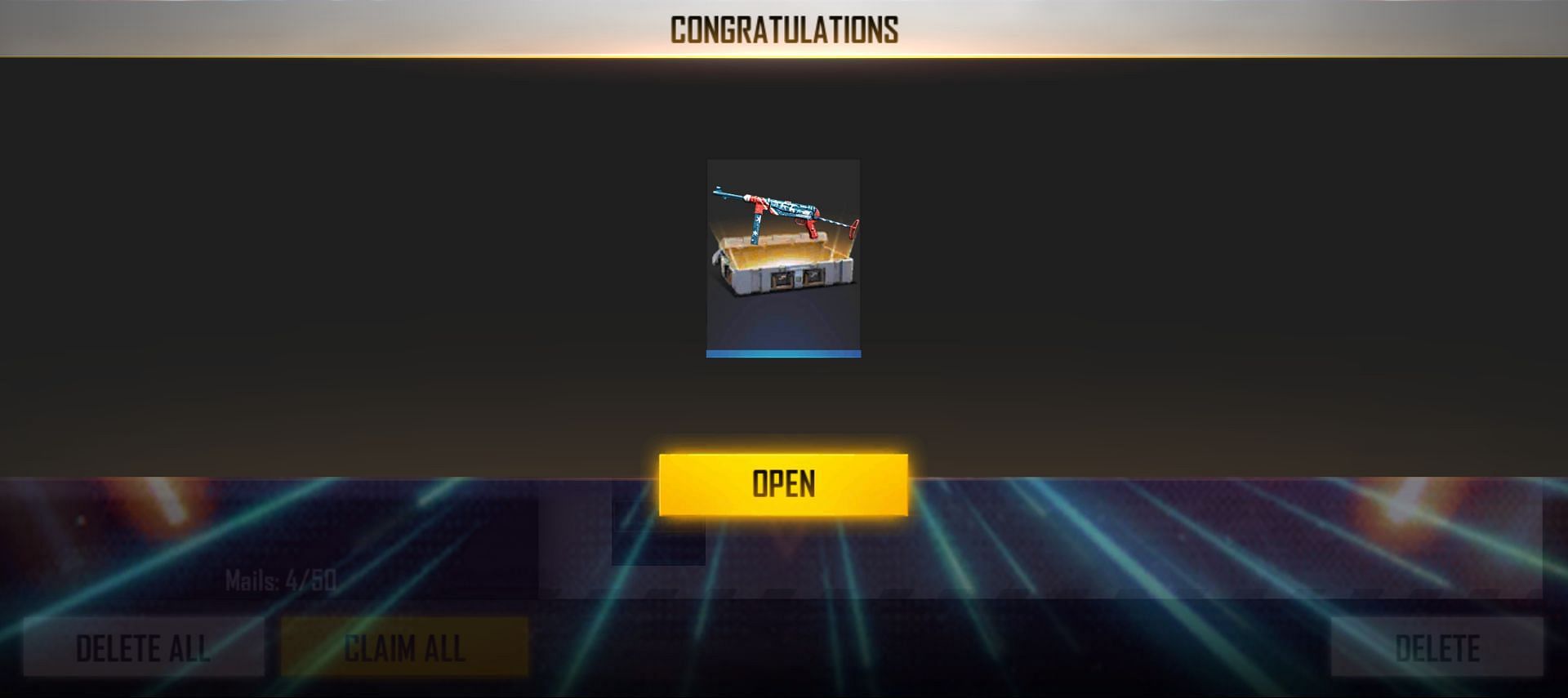 One of the three rewards (Image via Free Fire)