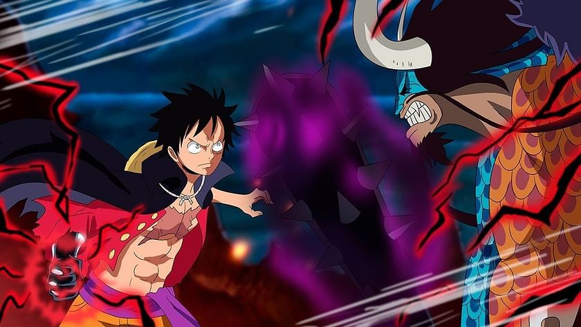 Luffy vs. Katakuri  Manga vs anime, One piece images, One piece anime