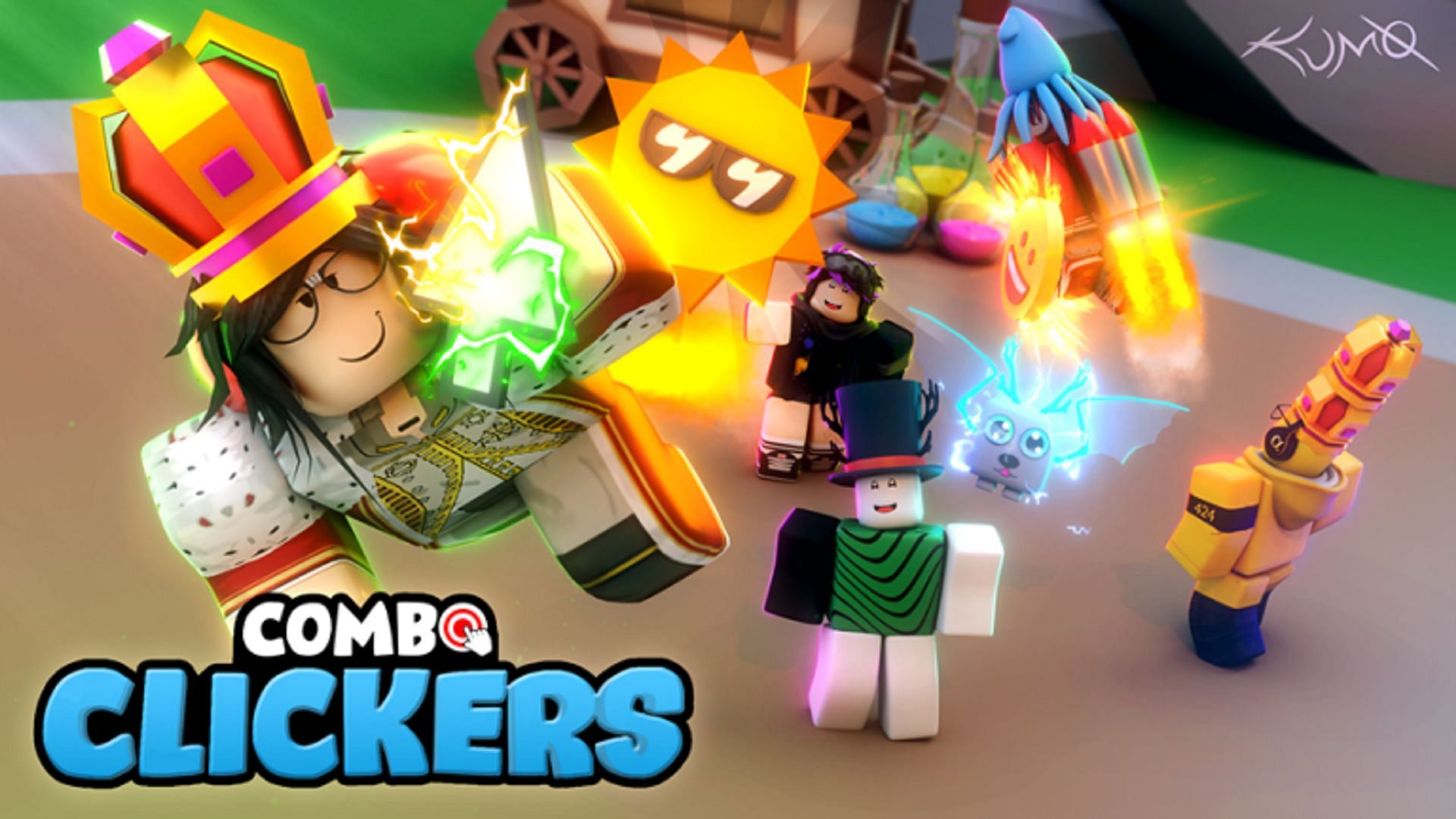 The newest codes for Combo Clickers (Image via Roblox)