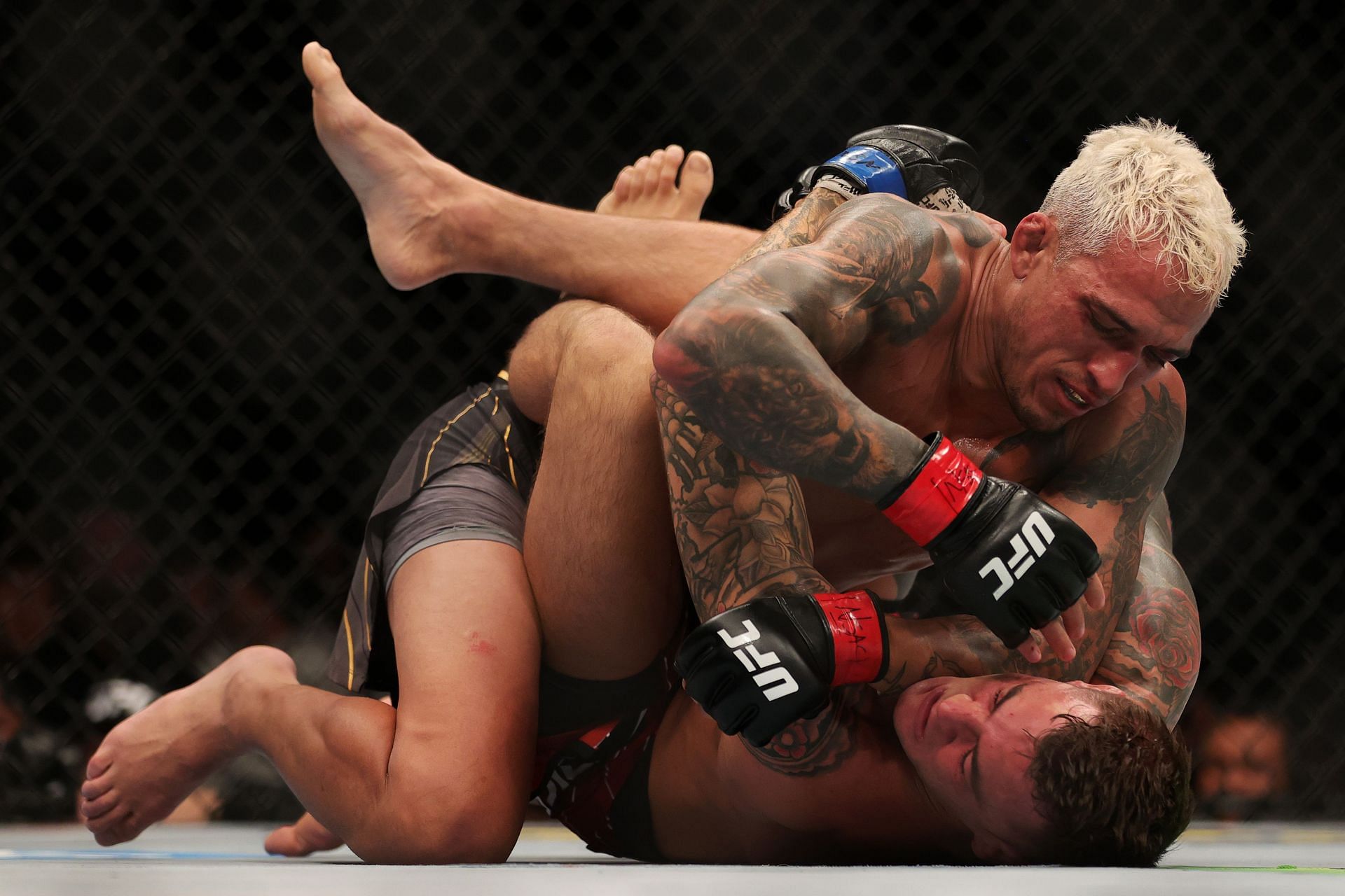 Charles Oliveira weathered a storm to defeat Dustin Poirier and cement himself as the world&rsquo;s best lightweight.