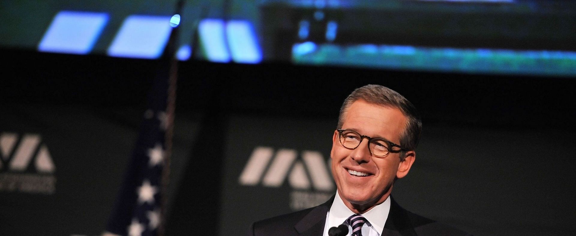 Brian Williams was associated with MSNBC for the past 28 years (Image via Fernando Leon/Getty Images)