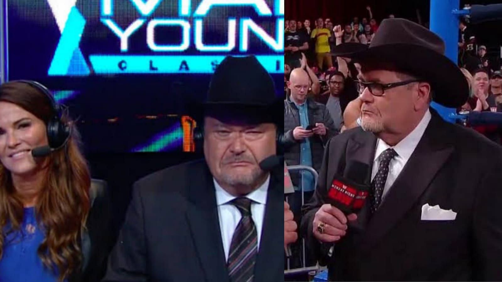 Jim Ross is currently a commentator on AEW.