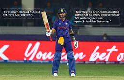 “Not the first time it has happened” - Cricket fraternity reacts to Virat Kohli’s press conference revelations