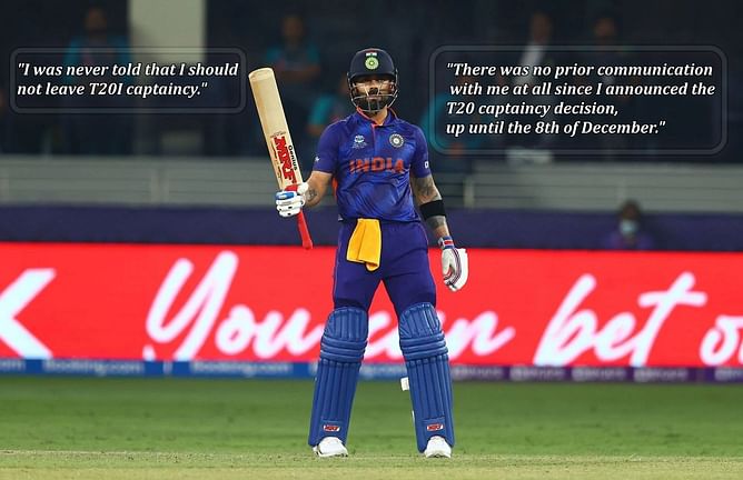 “Not the first time it has happened” - Cricket fraternity reacts to Virat Kohli’s press conference revelations