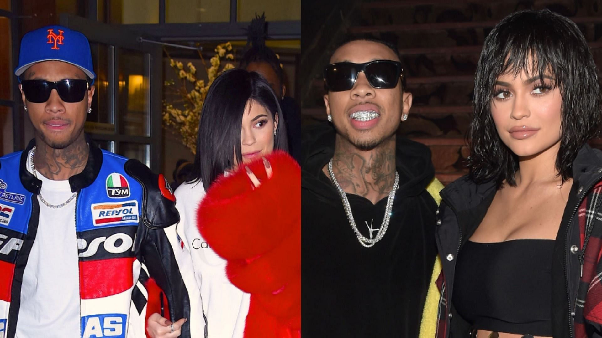 Tyga and Kylie Jenner&#039;s past relationship came to light after comments from Duolingo (Image via Robert Kamau/Getty Images and Jason Kempin/Getty Images)