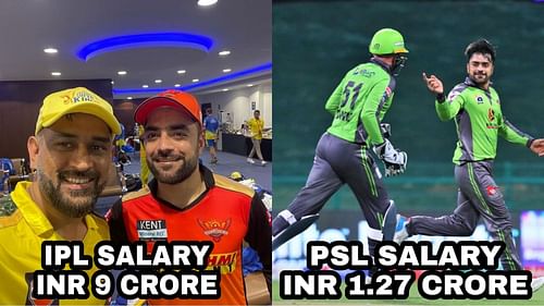 Rashid Khan's IPL 2021 salary was way more than what he will earn by playing in PSL 2022
