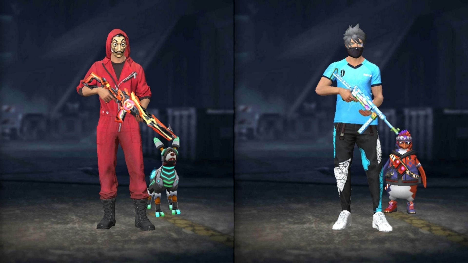 AS Gaming and Ajjubhai are two Free Fire YouTubers (Image via Free Fire)