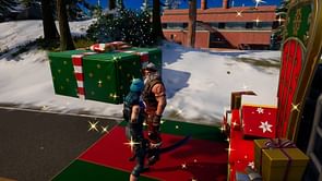 Where does Santa Spawn in Fortnite WinterFest 2021