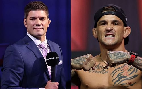 Josh Thomson (left) and Dustin Poirier (right)