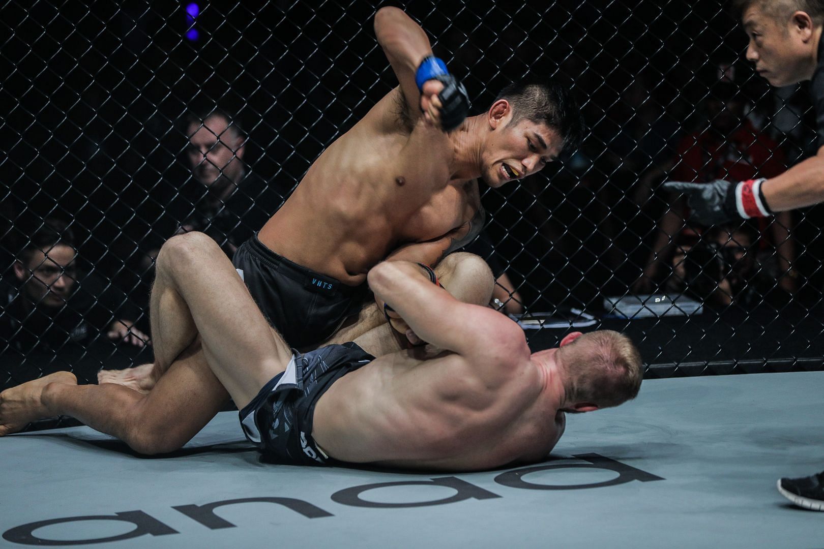 Aung La Nsang (top) wants a third fight against Vitaly Bigdash (bottom). [Photo: ONE Championship]