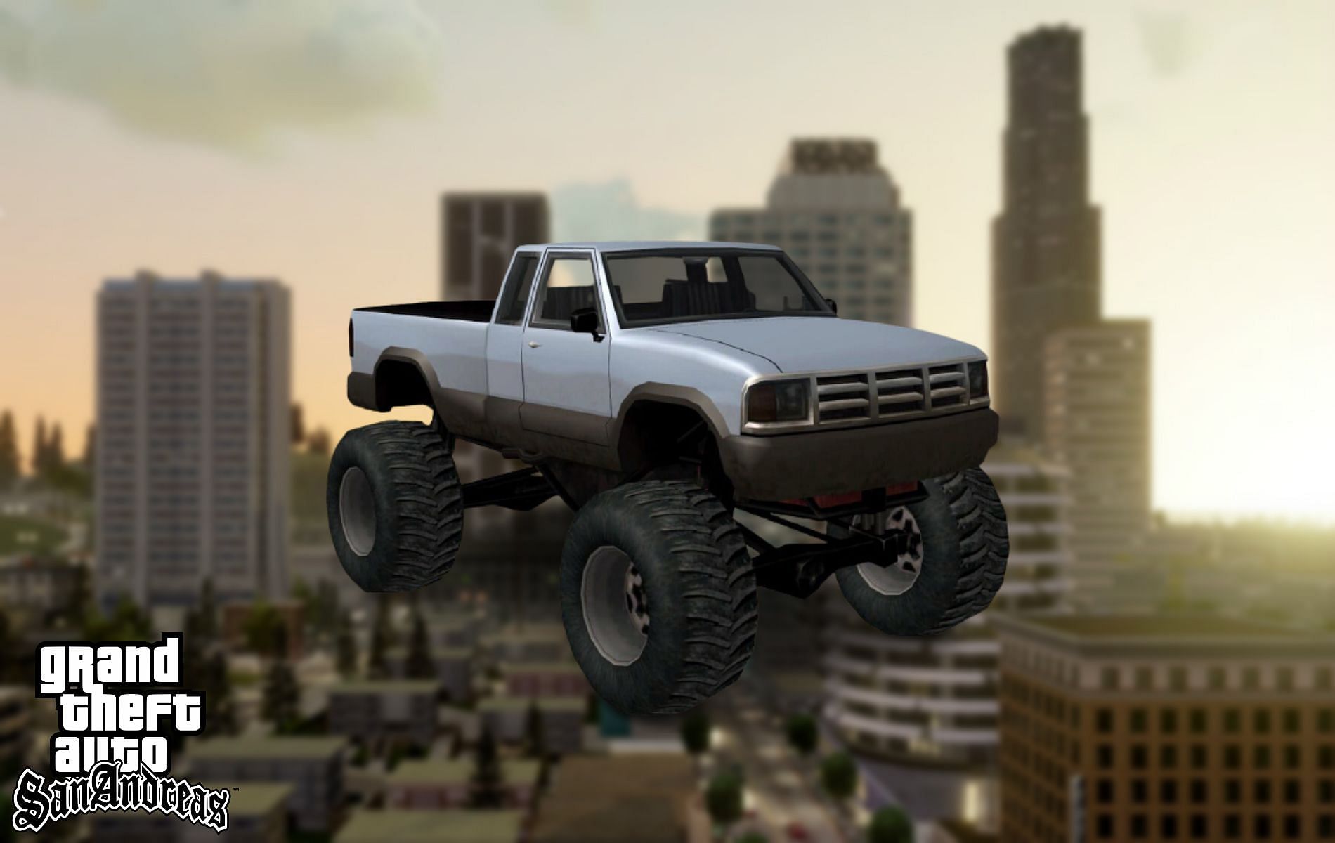 The monster truck can be used to experience a famous bug in the game (Image via Sportskeeda)
