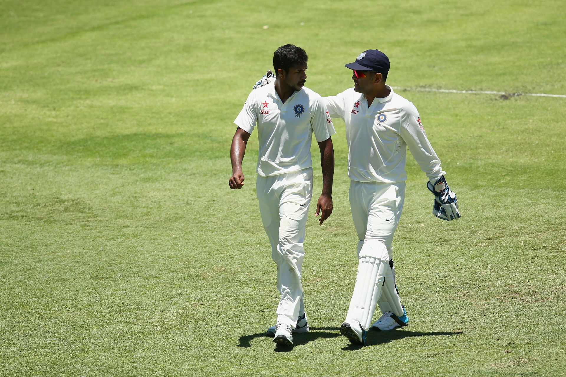 MS Dhoni captained India in his last Test match