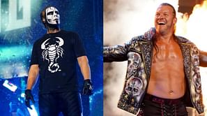 Sting and Chris Jericho share a historic moment after AEW New Year's Smash
