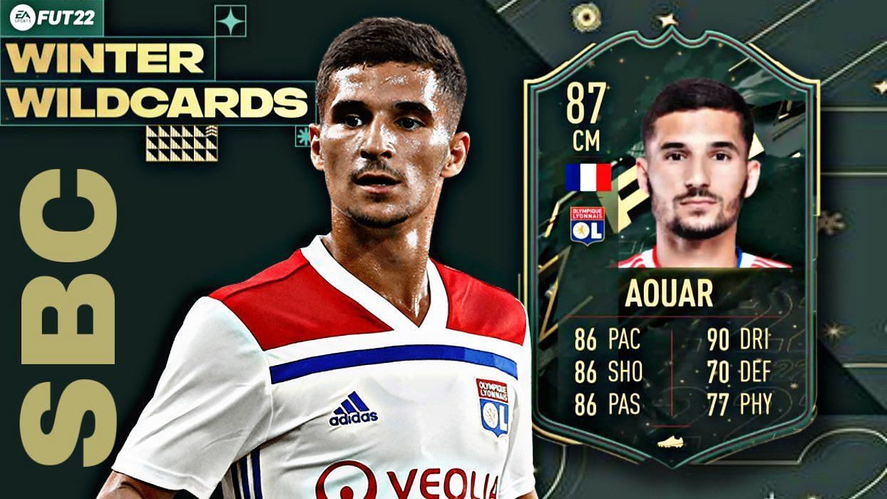 Houseem Aouar Winter Wildcards SBC is now live in FIFA 22 (Image via FIFA Saved My Life)