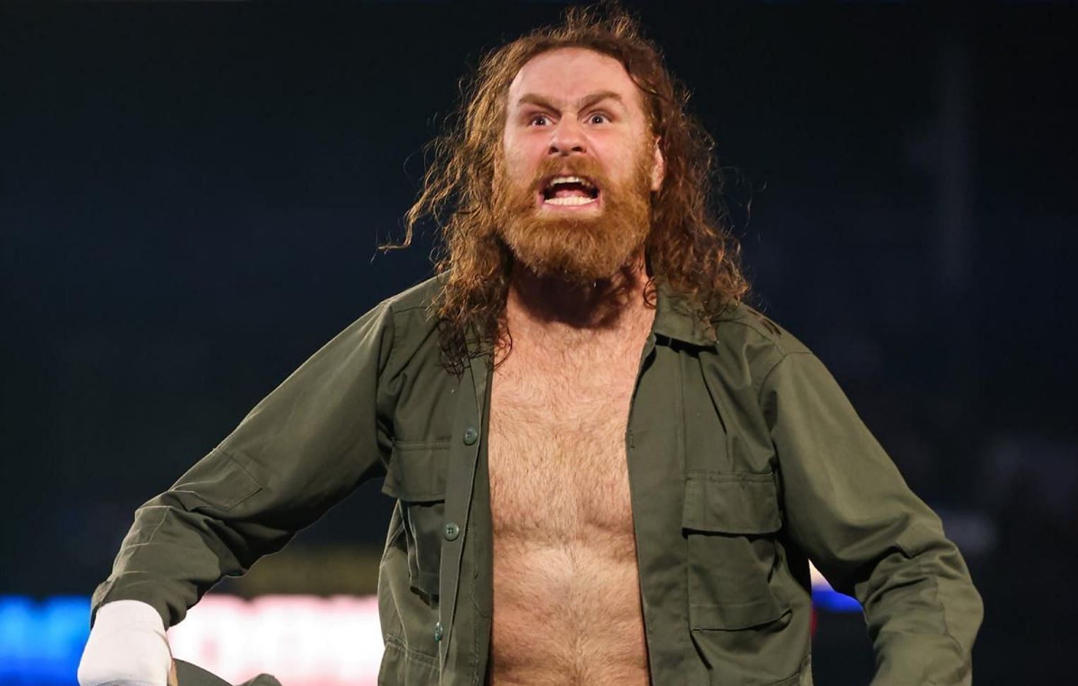 Sami Zayn was in the main event of SmackDown this week