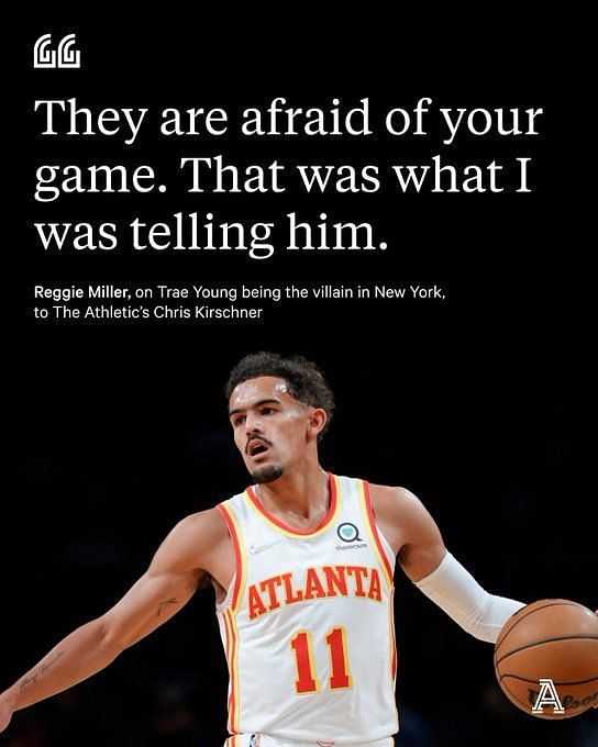 Trae Young Recreates Reggie Miller Moment in Pacers Jersey - Sports  Illustrated Atlanta Hawks News, Analysis and More