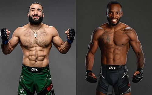 Belal Muhammad (L) and Leon Edwards (R) via Instagram @bullyb170 and @leonedwardsmma