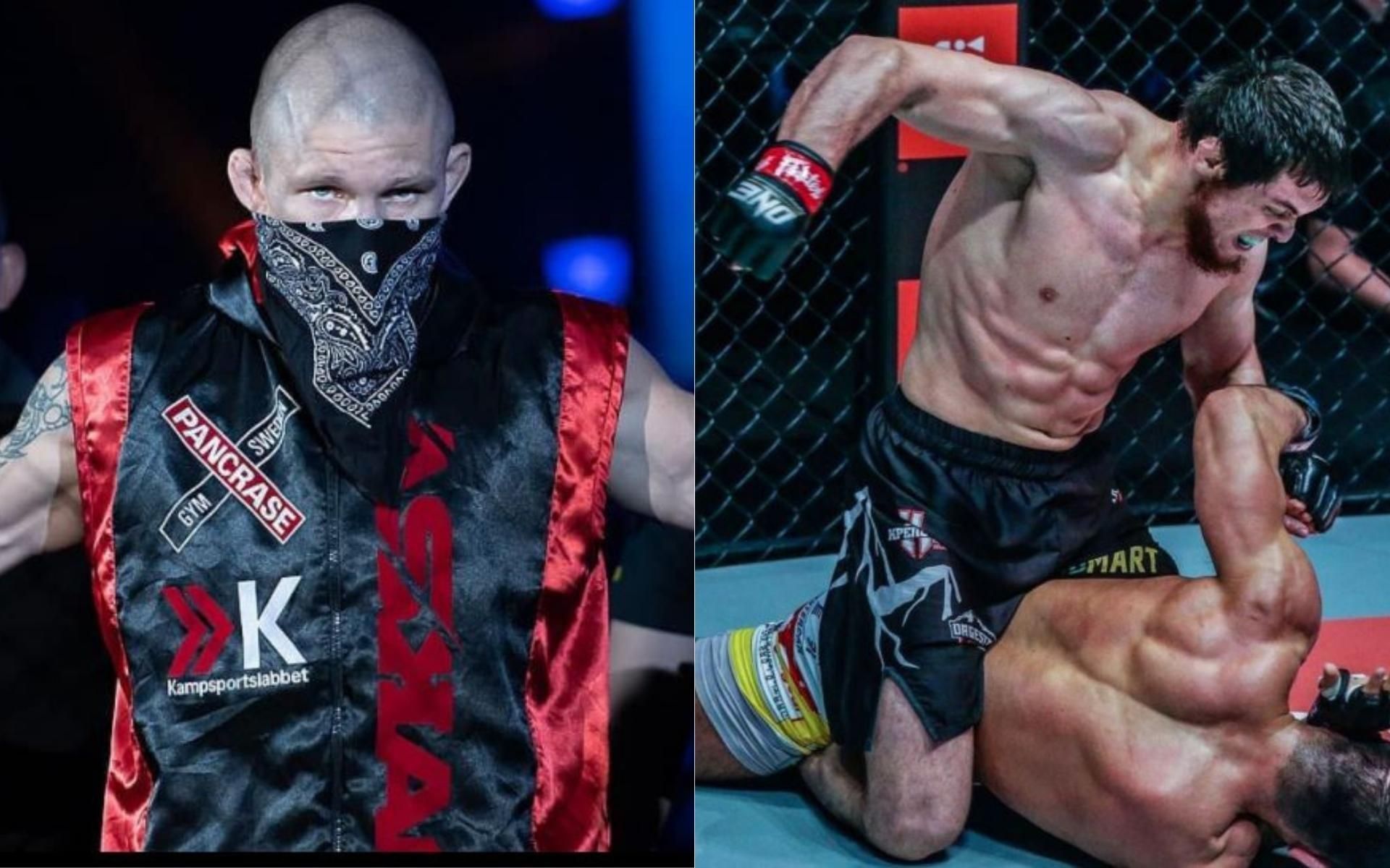 Zebaztian Kadestam (left) vs. Murad Ramazanov (right) happens at ONE Championship: Winter Warriors II on December 17. (Images Courtesy: @zebastiankadestam and murad_ramazanovmma on Instagram)