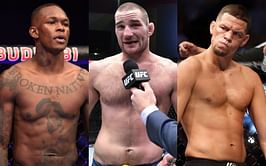 Sean Strickland doesn't believe Israel Adesanya got gyno from smoking weed, says "if that was the case Nate Diaz would have t*ts down to his knees"