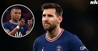 "An incredible moment in the history of football" - Kylian Mbappe says it's a 'great pleasure' to play alongside Lionel Messi at PSG