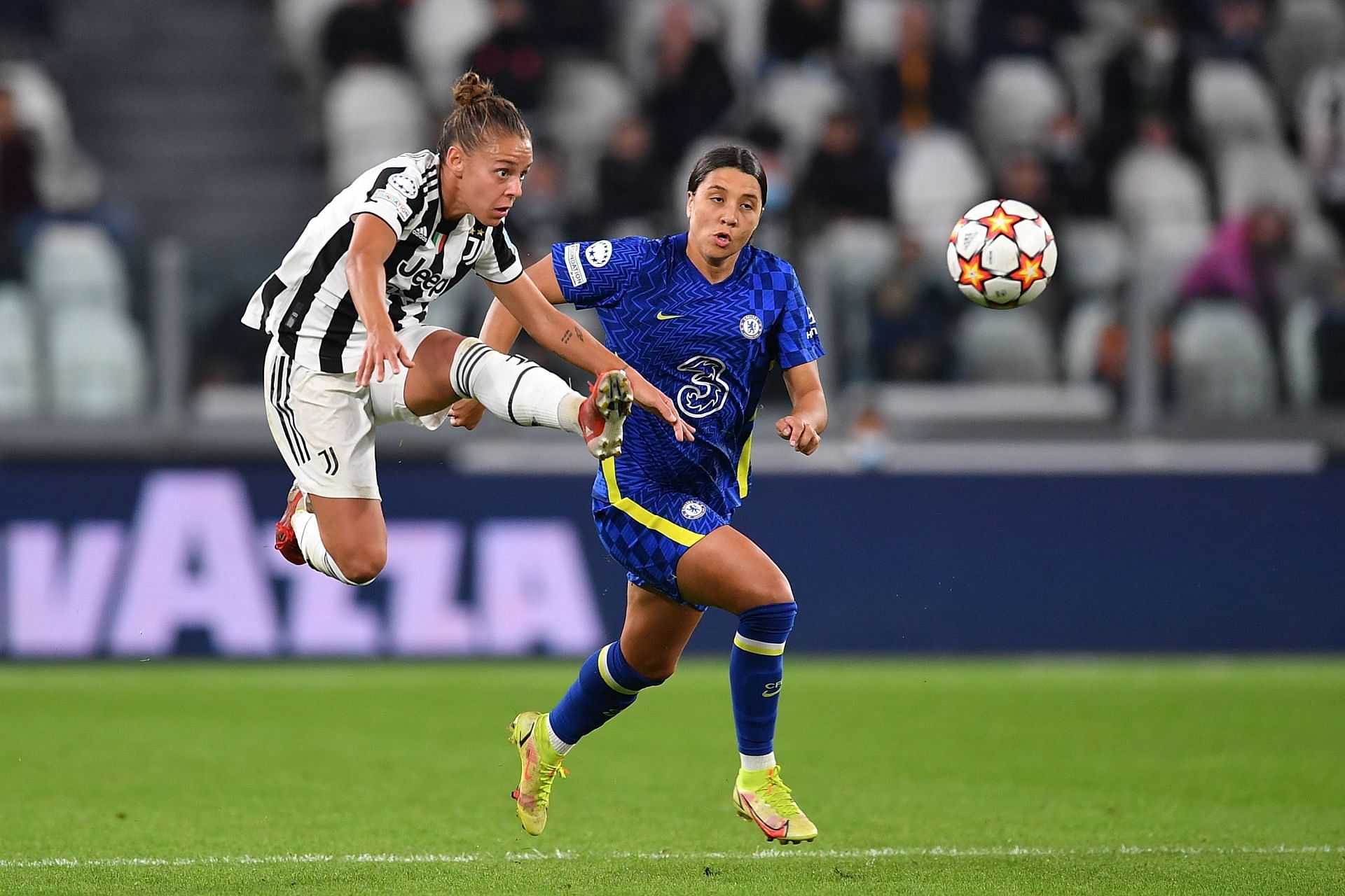 Juventus take on Chelsea this week