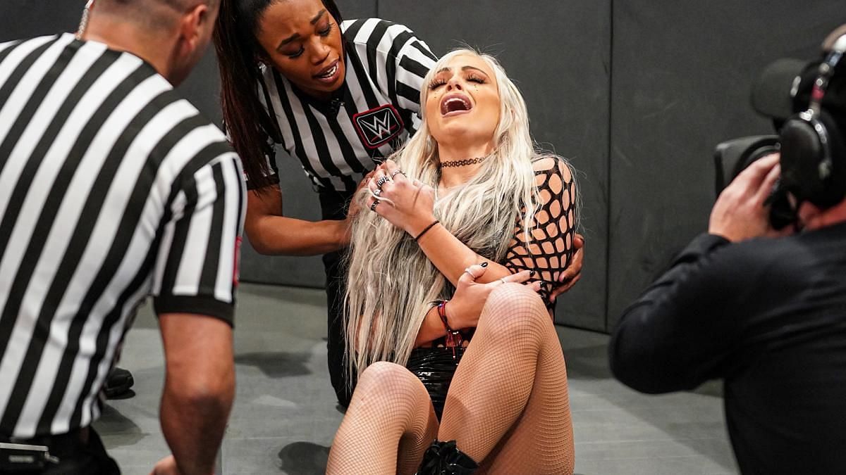 Liv Morgan suffered an injury on WWE RAW.