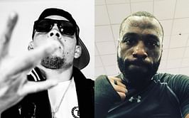Who did Nate Diaz make flinch at Jake Paul vs. Tyron Woodley 2?