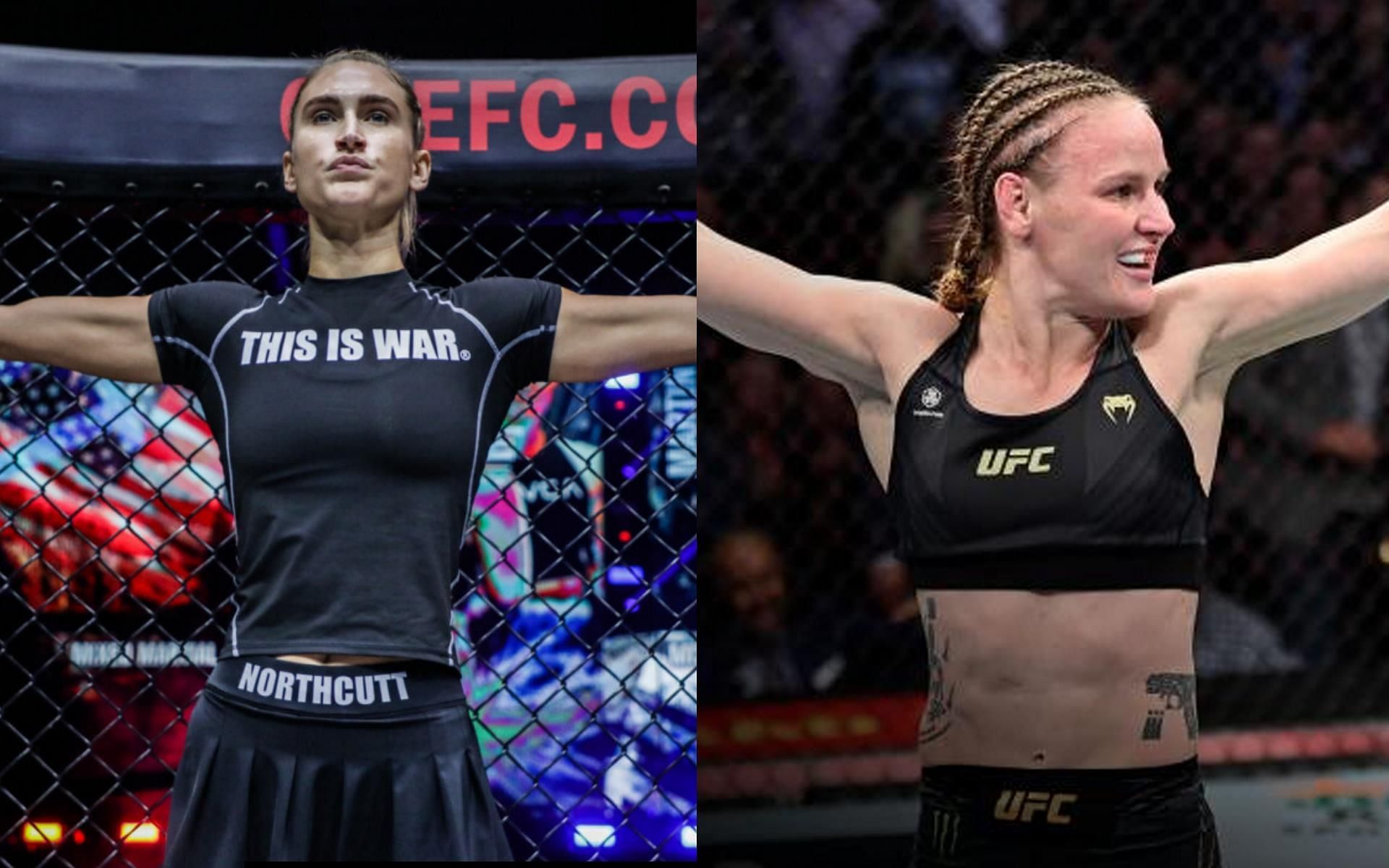 Colbey Northcutt (Left) and Valentina Shevchenko (Right) | [Photos: ONE Championship / UFC]