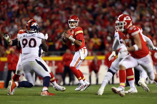 Kansas City Chiefs QB Patrick Mahomes v Denver Broncos