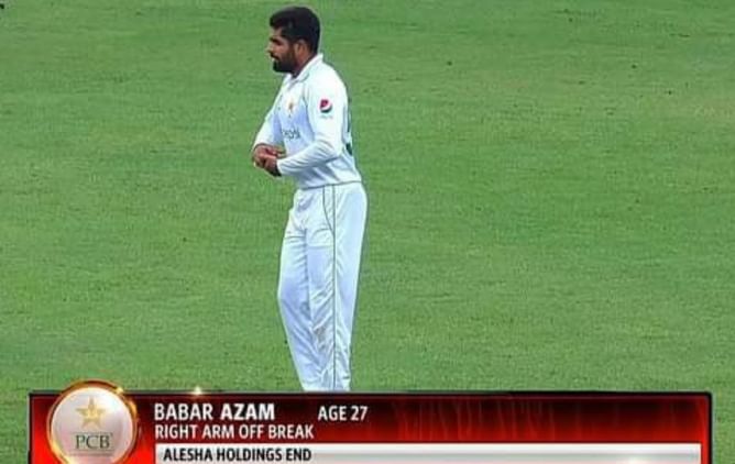 [Watch] Babar Azam bowls his first over in international cricket