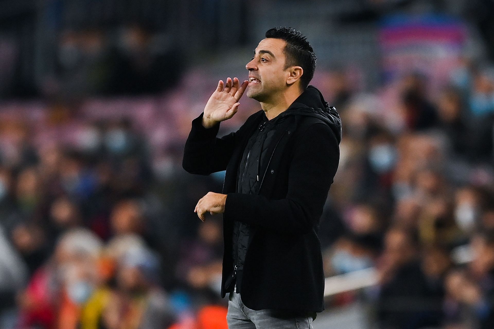 Barcelona manager Xavi Hernandez. (Photo by David Ramos/Getty Images)