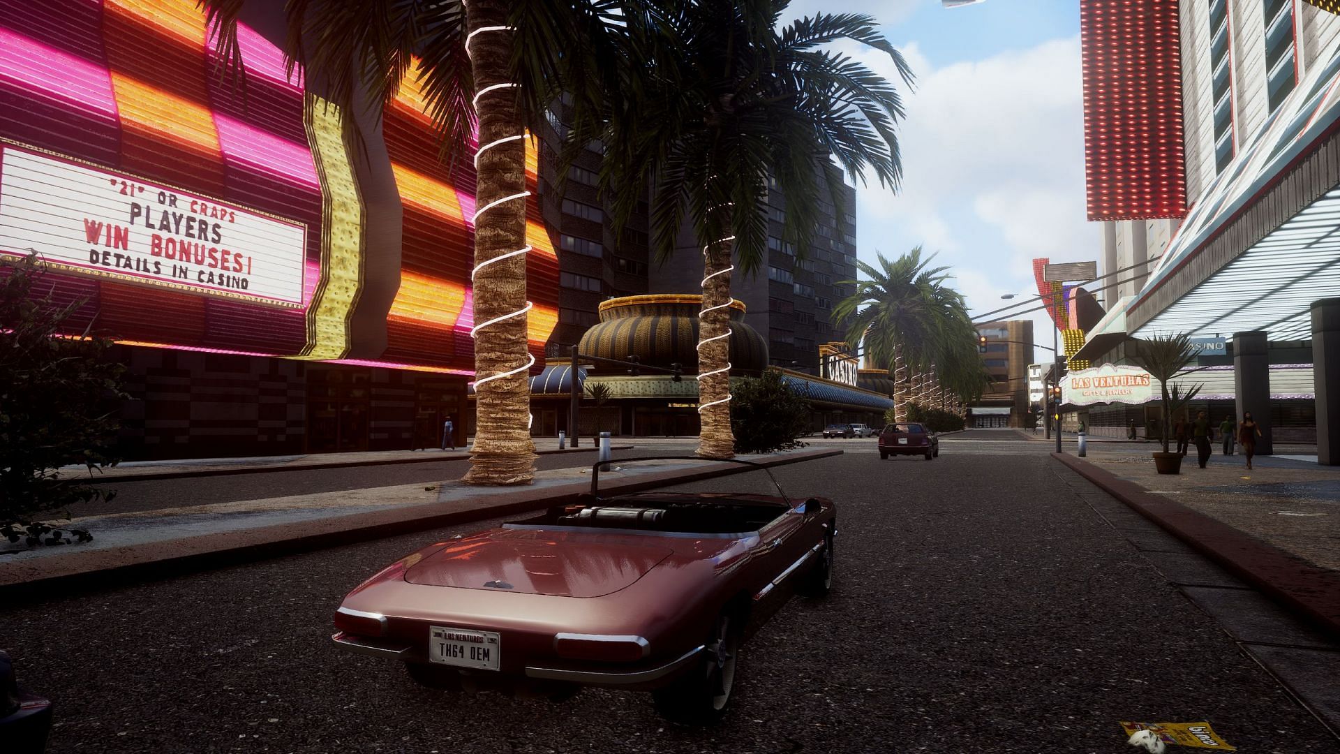 A screenshot from this GTA Trilogy mod (Image via Nexus Mods)