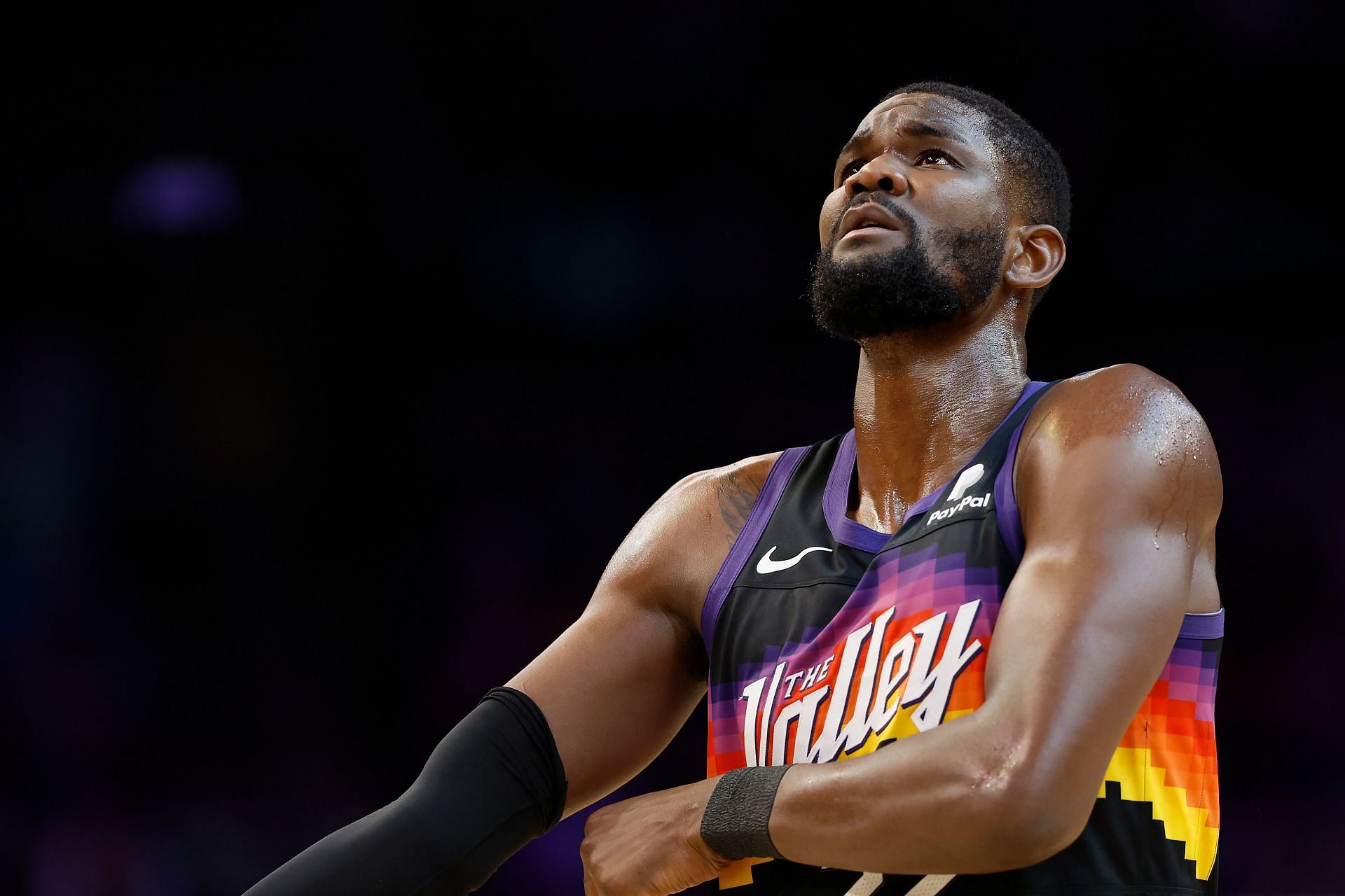 Deandre Ayton will continue to be sidelined under the league&#039;s health and safety protocols