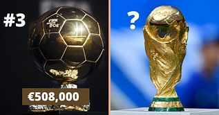 5 most expensive trophies in world football