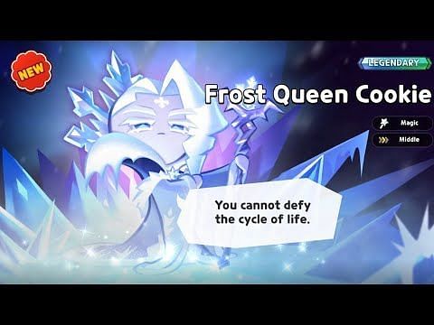Frost Queen Cookie from Cookie Run: Kingdom (Image via YouTube)