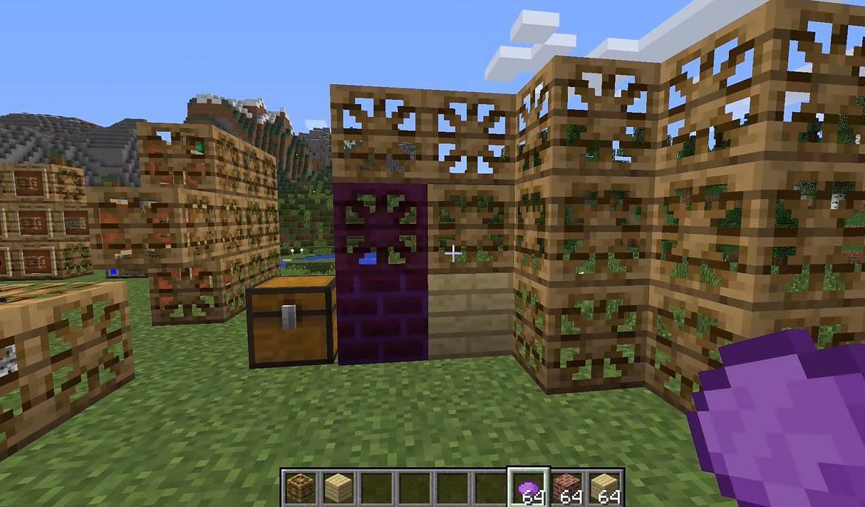 Minecraft Carpenter&#039;s Blocks Mod is one of the best the game has (Image via Minecraft)