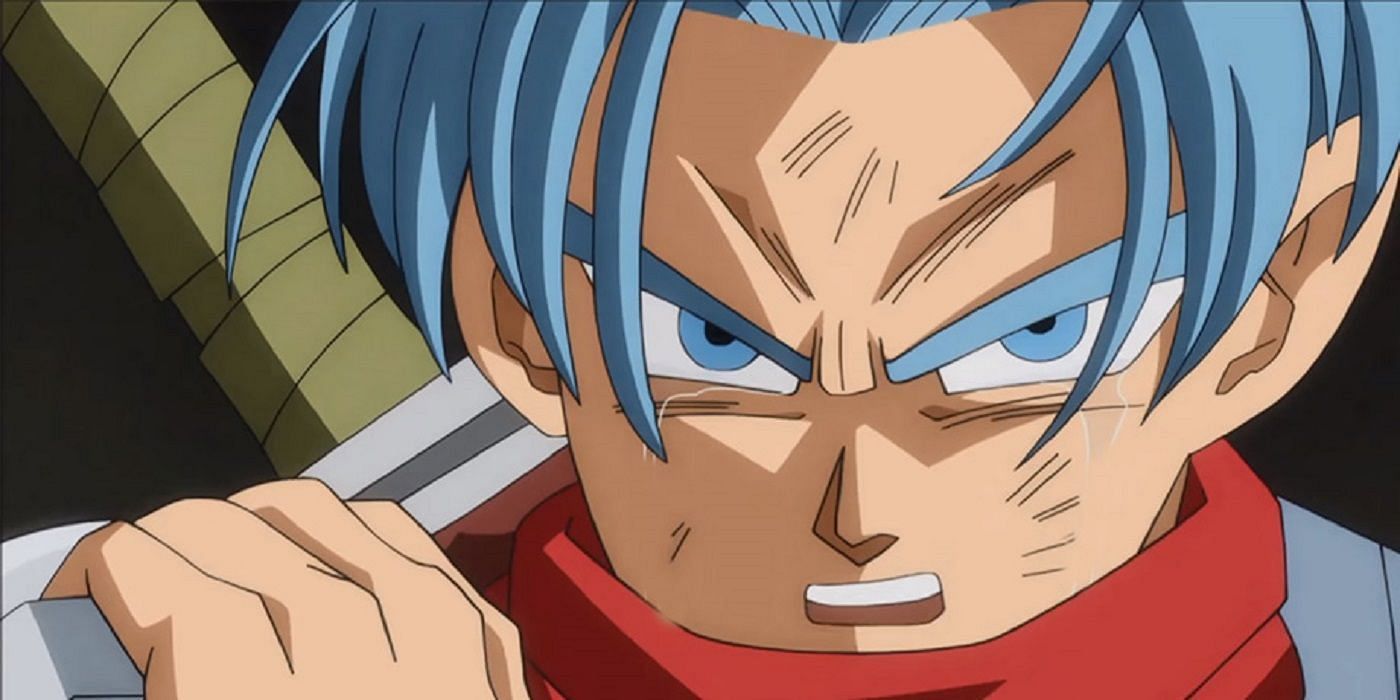 Future Trunks as seen in the Dragon Ball Super anime. (Image via Toei Animation)